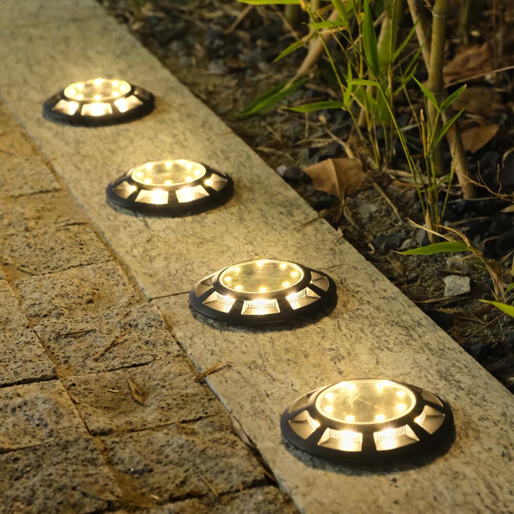 20PCS Solar Ground Lights