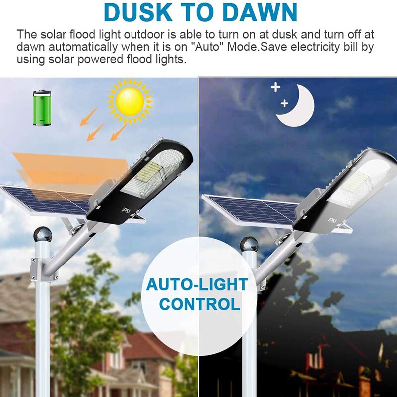 Solar Light Outdoor Remote Waterproof