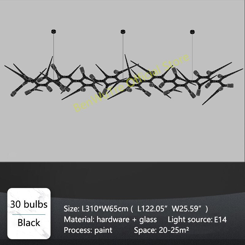 Dining Living Room Novelty LED Chandelier