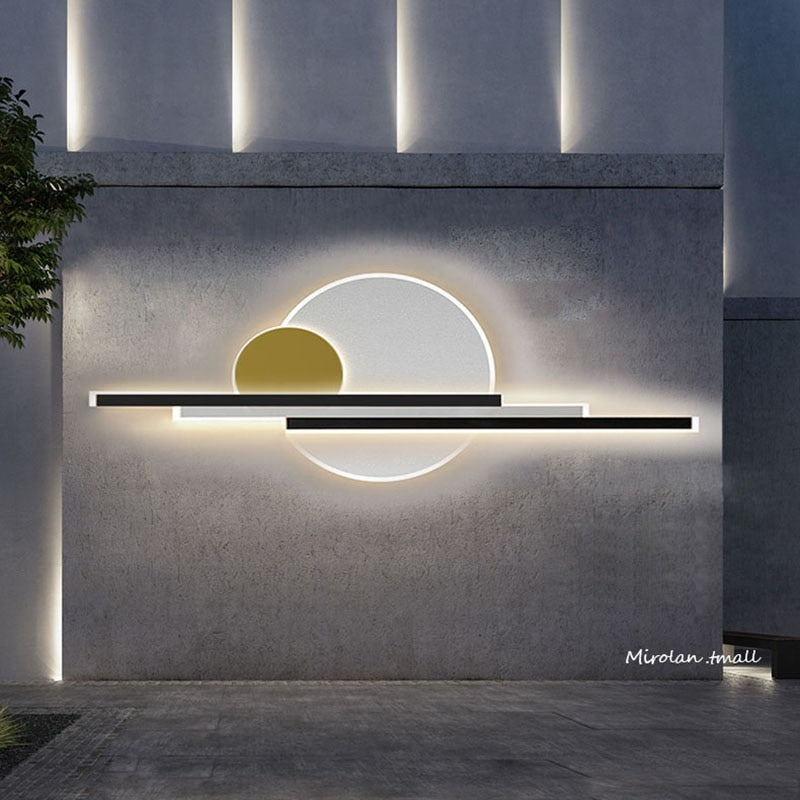 Outdoor lighting IP65 Waterproof LED Wall lamp