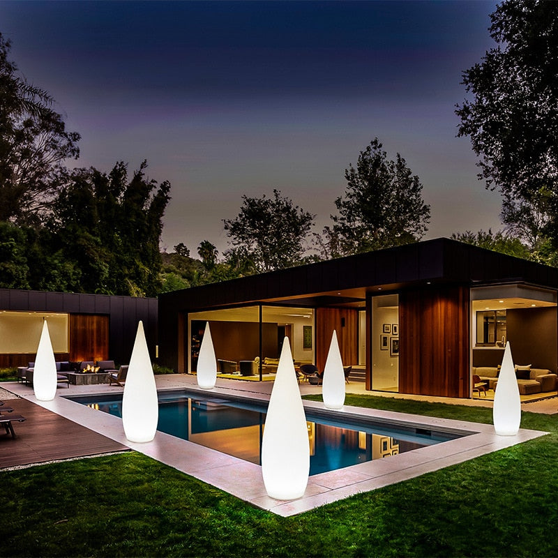 Led Light-emitting Teardrop Lamp