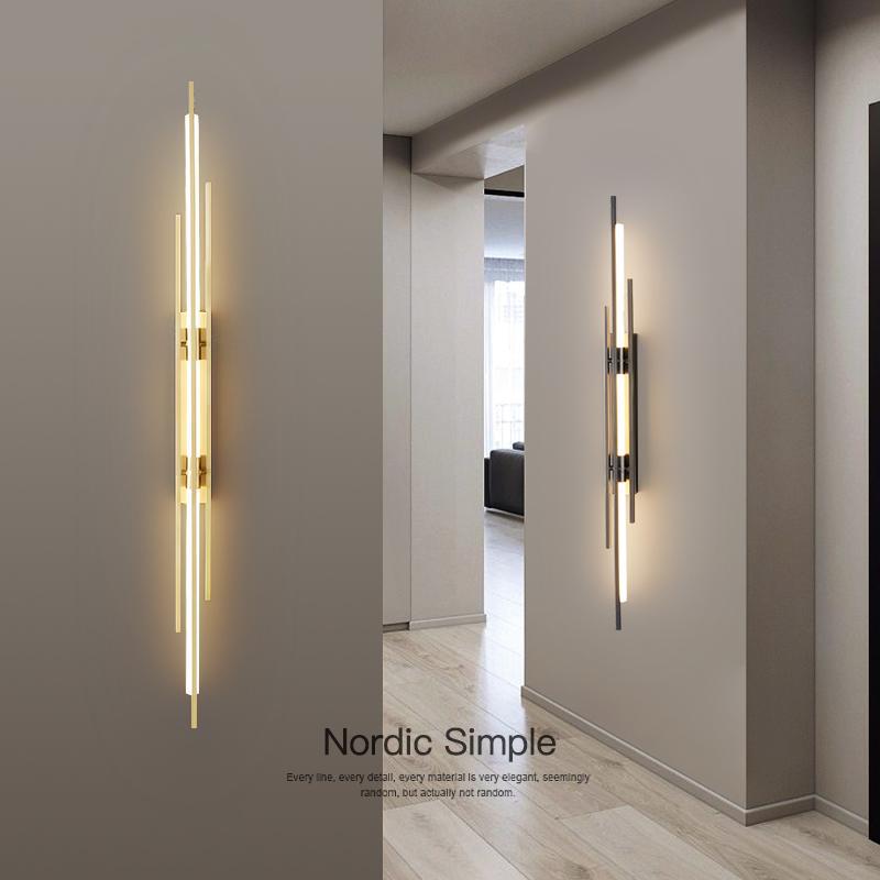 Modern All Copper LED Wall Lights