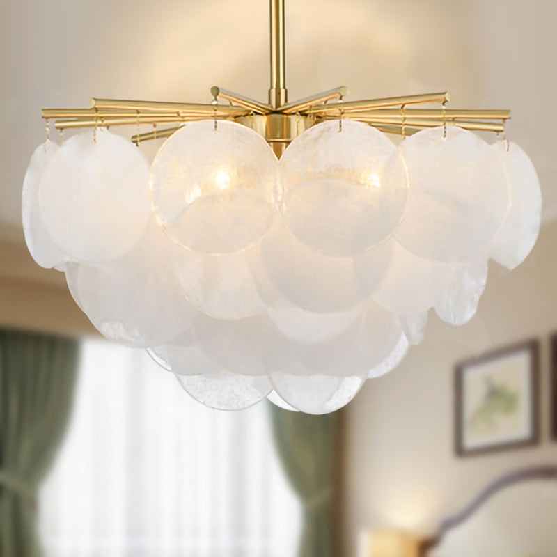 Diamond Glasses LED Chandelier
