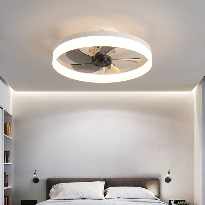 LED Ceiling Light Fans AC DC Fan