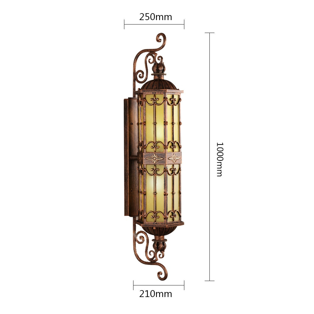 Retro Waterproof Vintage LED Porch Light