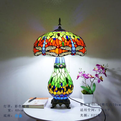 Pastoral Tiffany Bedroom Bedside Lamp