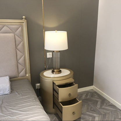 bedroom Crystal Table Lamp