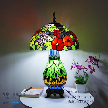 Pastoral Tiffany Bedroom Bedside Lamp