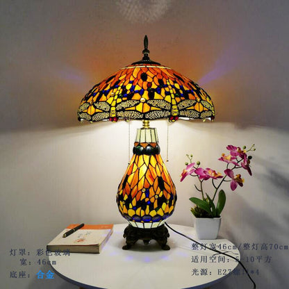 Pastoral Tiffany Bedroom Bedside Lamp