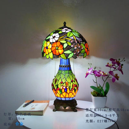 Pastoral Tiffany Bedroom Bedside Lamp