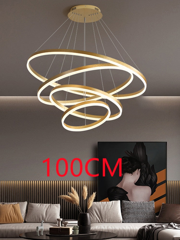 5 Round Ring Led Pendant Lamp