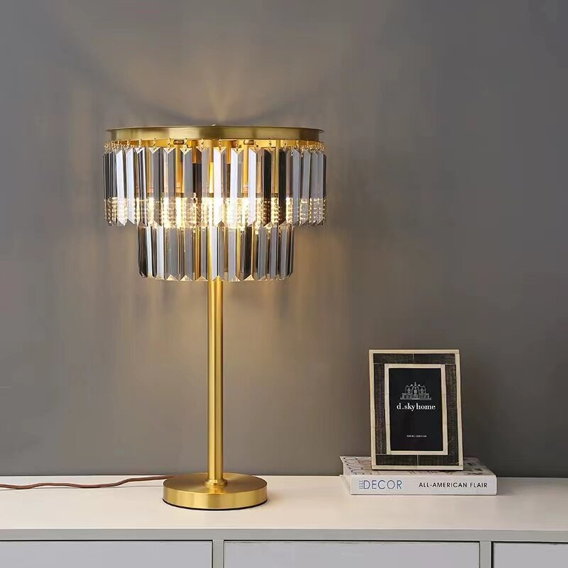 modern luxury bedside lamp