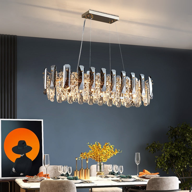 Luxury Modern Crystal  LED Ceiling Light