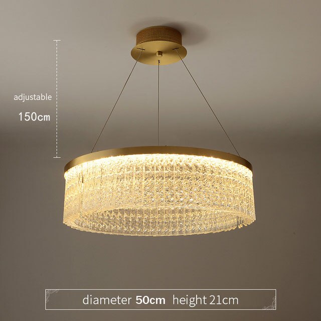 Luxury Crystal Pendant Chandelier