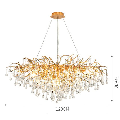 Modern Luxury Dining Table Chandeliers