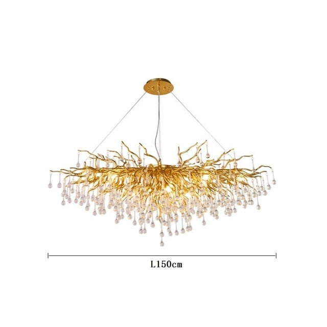 Modern Luxury Dining Table Chandeliers