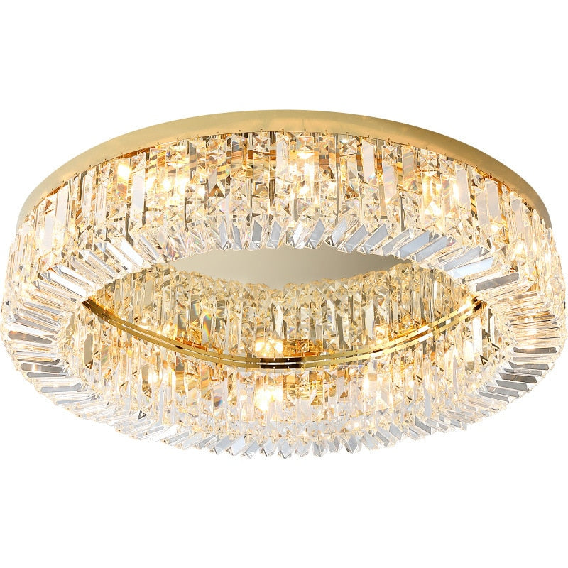 Modern Crystal Ceiling Light