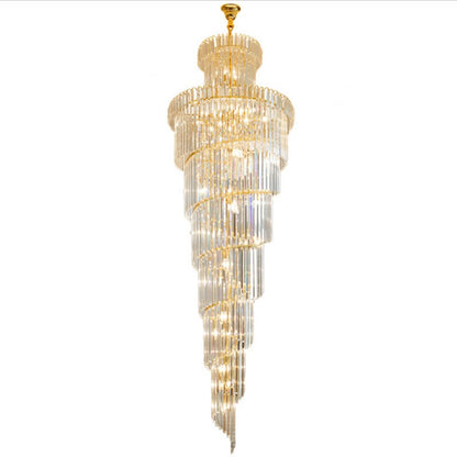 Luxury K9 Crystal Suspension Large Chandelier