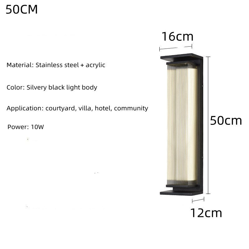 Outdoor Waterproof LED Wall Lamp