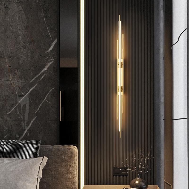 Modern All Copper LED Wall Lights