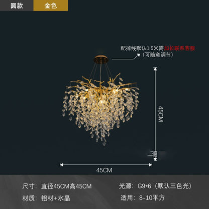 New Luxury Crystal Chandelier