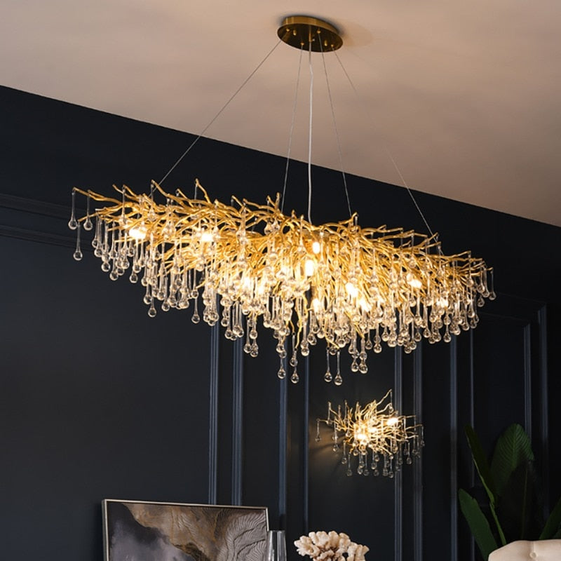 Modern Luxury Dining Table Chandeliers