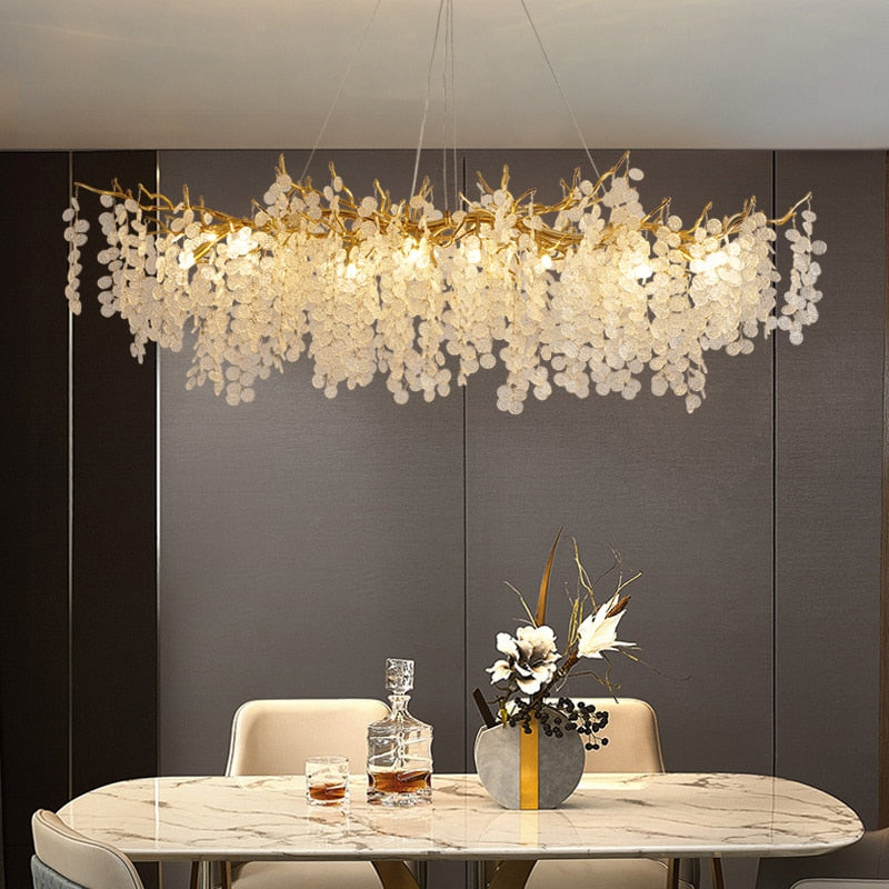 Modern Luxury Dining Table Chandeliers