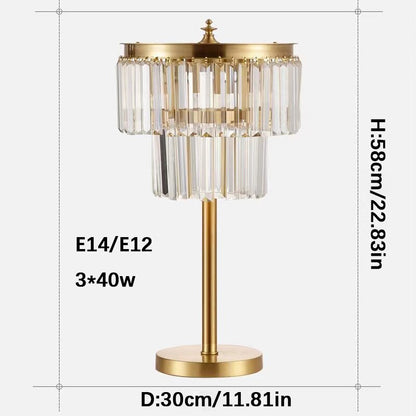 modern luxury bedside lamp