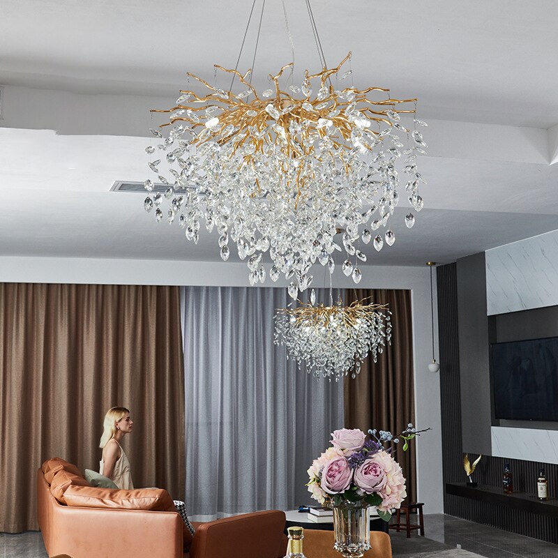 New Luxury Crystal Chandelier