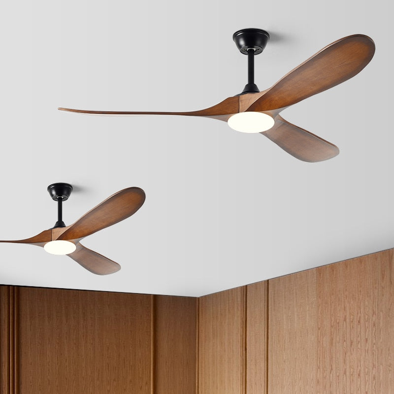 Modern 60/70 Inches Wooden Ceiling Fan
