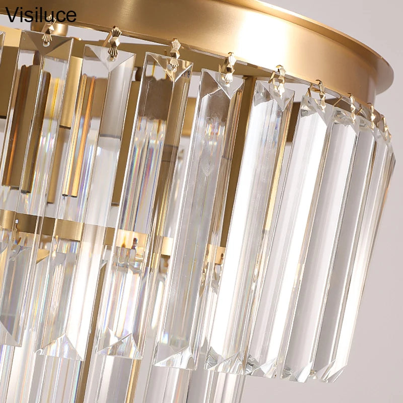 modern luxury bedside lamp decoration hotel living room contemporary crystal table lamp