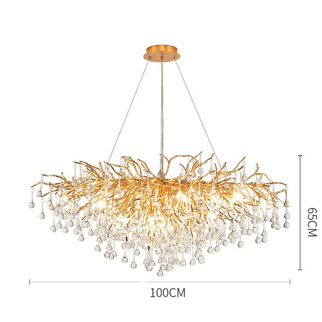 Modern Luxury Dining Table Chandeliers