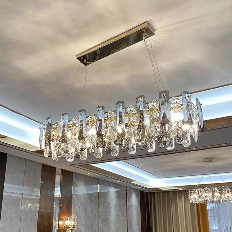 Luxury Modern Crystal  LED Ceiling Light