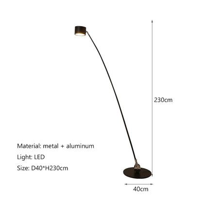Minimalist Long Pole Led Floor Lamp