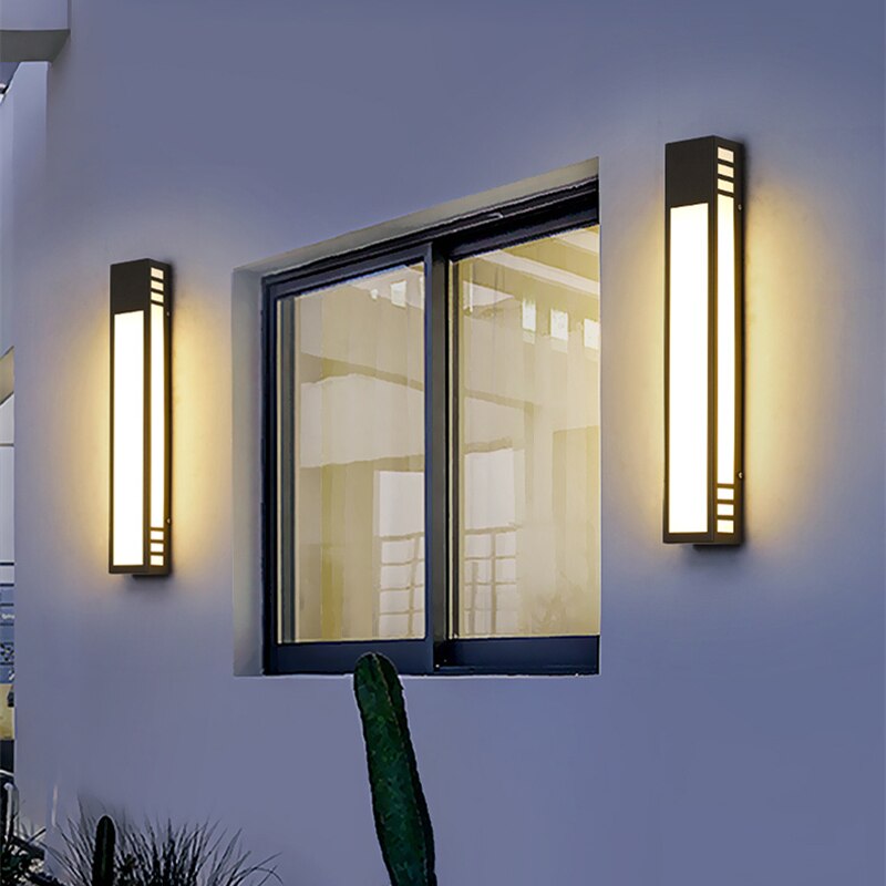 Modern Simple Outdoor Waterproof LED Wall Lamp