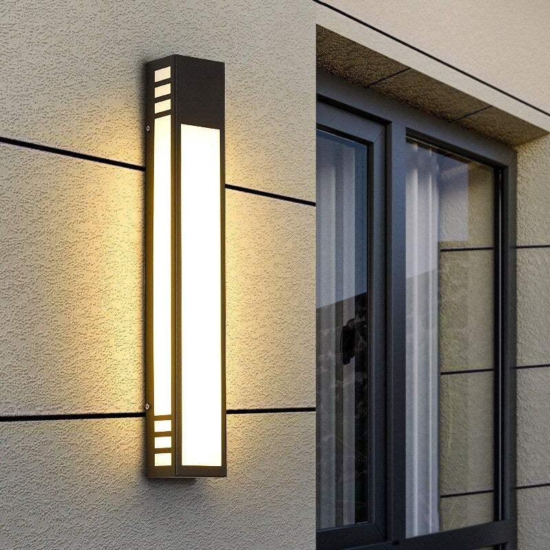 Modern Simple Outdoor Waterproof LED Wall Lamp