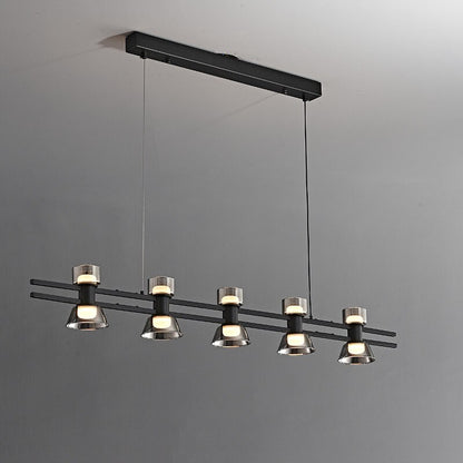 LED strip luxury bar Dining room  chandelier