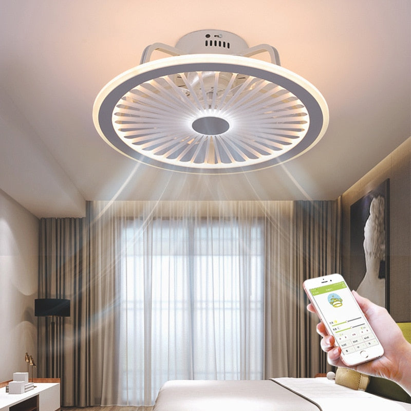 Modern Ceiling Lamps Smart Fan