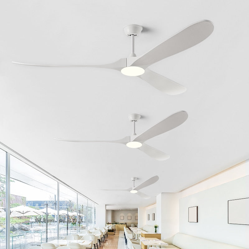 Modern 60/70 Inches Wooden Ceiling Fan